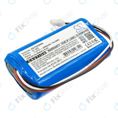 Baterie pentru Televes H30FLEX, 2600mAh, Li-Ion, 7.4V, E-1982, HQ