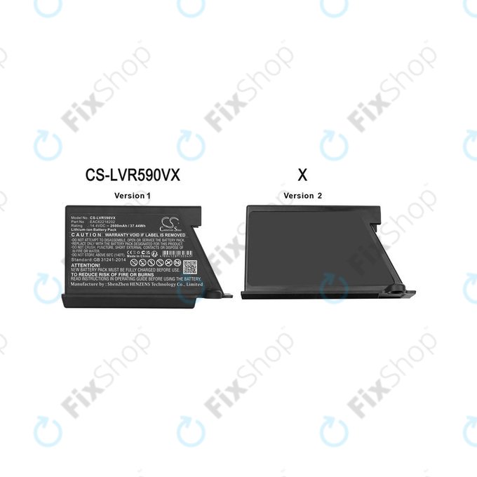 Baterie pentru LG Hombot, LG VR, EAC62218202, Li-ion, 14.4V, 2600mAh, HQ