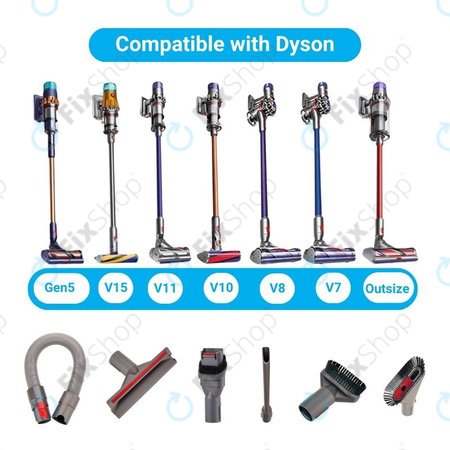 Dyson V-series, Outsize - Set de duze suplimentare (6buc)
