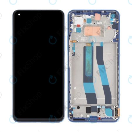 Xiaomi Mi 11 Lite 4G M2101K9AG - Ecran LCD + Sticlă Tactilă + Ramă (Bubblegum Blue) TFT