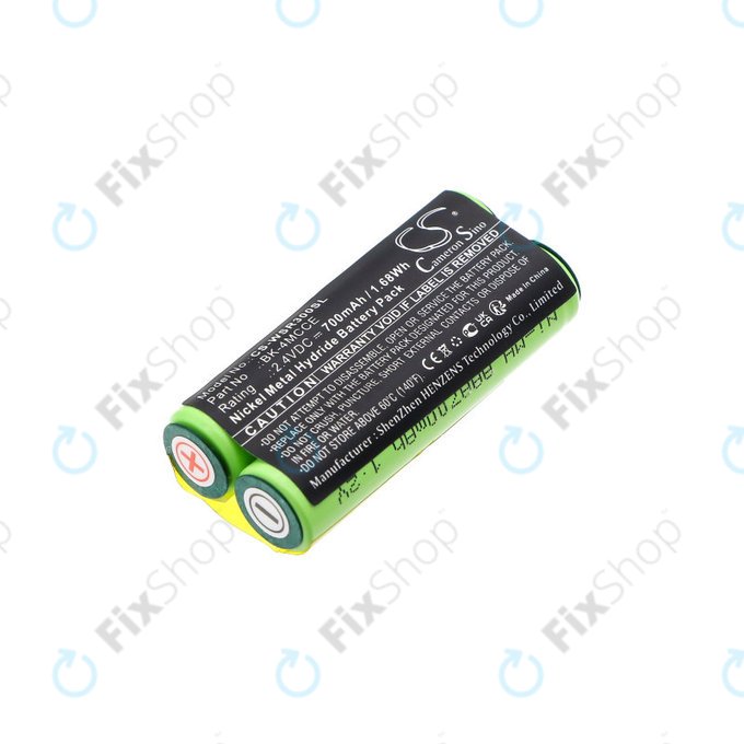 Baterie pentru Waterpik 900 Sonic Toothbrush, Sensonic Plus Sr-3000, 700mAh, Ni-MH, 2.4V, BK-4MCCE, HQ