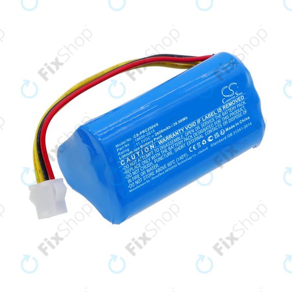 Baterie pentru CleanMate S460, Pure Clean PUCRC25, 2600mAh, Li-Ion, 11.1V, 18650-3S15, HQ