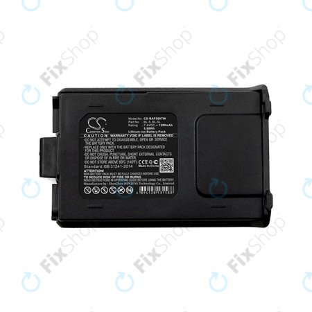 Baterie pentru Baofeng UV-5R, Baofeng BF-F8, 1200mAh, Li-Ion, 7.4V, BL-5, HQ