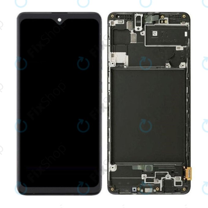 Samsung Galaxy A71 A715F - Ecran LCD + Sticlă Tactilă + Ramă (Small Size Panel) OLED