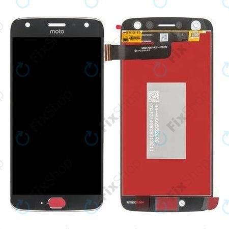 Motorola Moto X4 XT1900 - Ecran LCD + Sticlă Tactilă (Super Black) - 01019484002W Genuine Service Pack