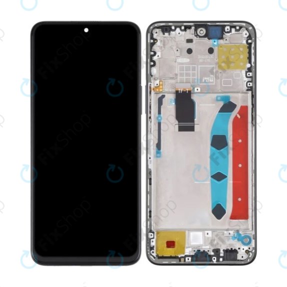 Honor X8 - Ecran LCD + Sticlă Tactilă + Ramă (Midnight Black) TFT