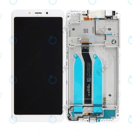 Xiaomi Redmi 6, Redmi 6A - Ecran LCD + Sticlă Tactilă + Ramă (White) - 560410028033 Genuine Service Pack