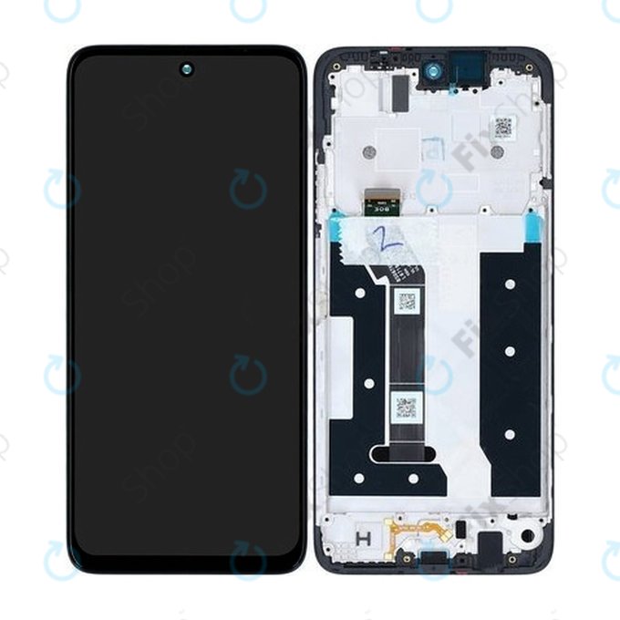 Motorola Moto G35 5G - Ecran LCD + Sticlă Tactilă + Ramă (Black) - 5D68C28856 Genuine Service Pack