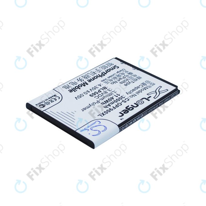 Baterie pentru Oppo Find 7, 3000mAh, Li-Pol, 3.8 V, BLP569, HQ