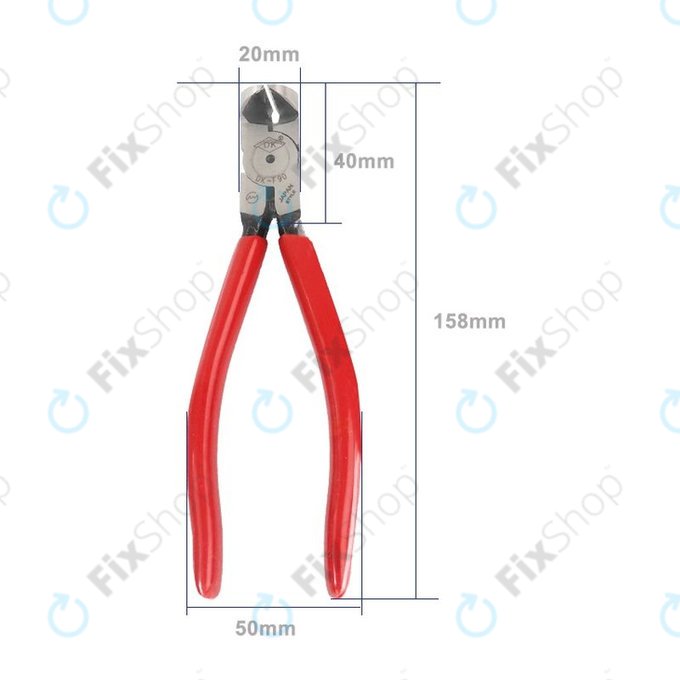Relife DK-F90 - Țepușe Plate cu Unghi de 90°