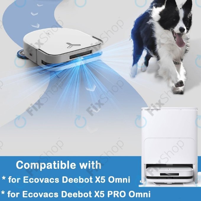 Ecovacs Deebot X5 Omni, X5 Pro Omni - Perie principală