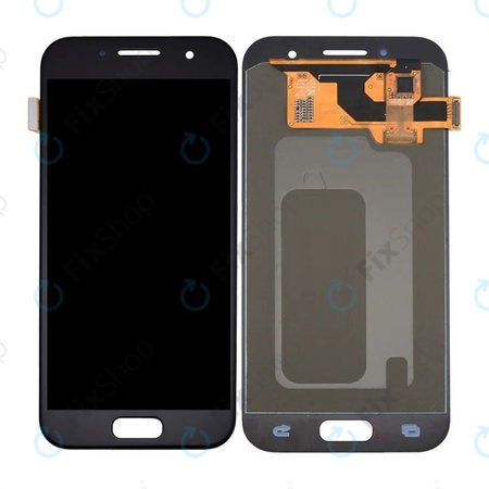 Samsung Galaxy A3 A320F (2017) - Ecran LCD + Sticlă Tactilă (Black) OLED