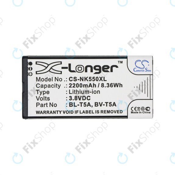 Baterie pentru Nokia Lumia 730, 2200mAh, Li-Ion, 3.8V, BL-T5A, HQ