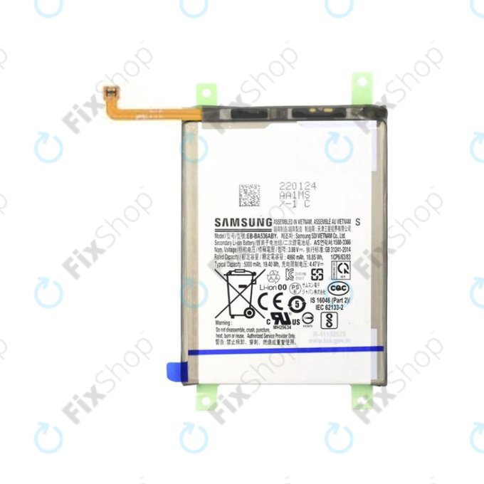 Samsung Galaxy A33 5G A336B - Baterie EB-BA536ABY 5000mAh - GH82-28146A Genuine Service Pack