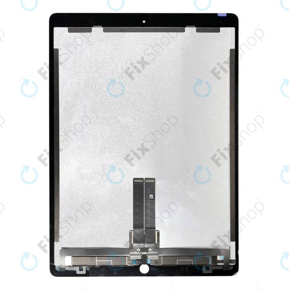 Ecran LCD pentru iPad Pro 12.9" (2nd Gen 2017), Black, Sticlă Tactilă și IC Board cuout Frame, Refurbished