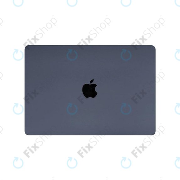 Display LCD pentru MacBook Air 15", A3114 (2024), cu sticlă frontală și capac, Midnight, 661-40262, Genuine Apple