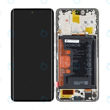 Honor Magic6 Lite - Ecran LCD + Sticlă Tactilă + Ramă + Baterie (Orange) - 0235AHHS, 0235AHHT Genuine Service Pack
