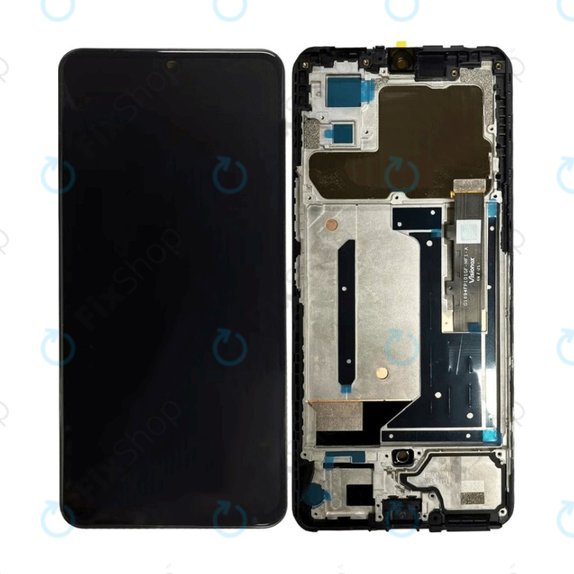ZTE Axon 30 5G A2322, A2322G - Ecran LCD + Sticlă Tactilă + Ramă (Black) OLED
