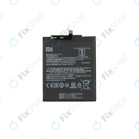 Xiaomi Redmi 6, 6A - Baterie BN37 3000mAh - 46BN37W02093, 46BN37A06003 Genuine Service Pack