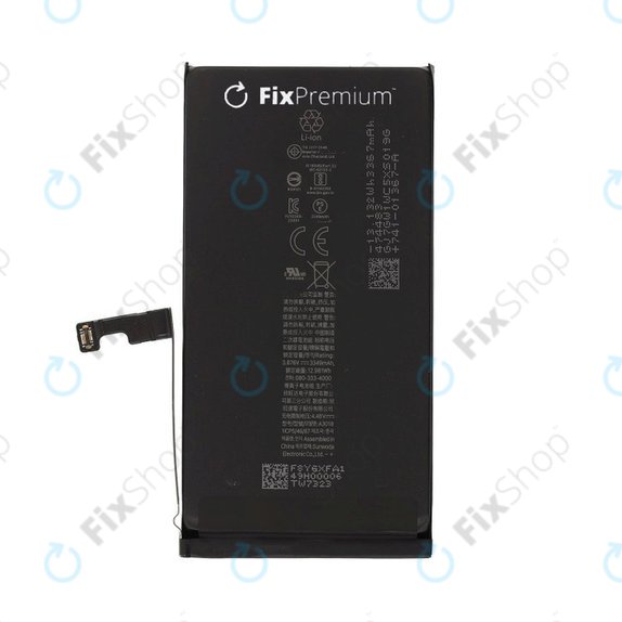 Baterie pentru iPhone 15, 3349mAh, A3018, FixPremium