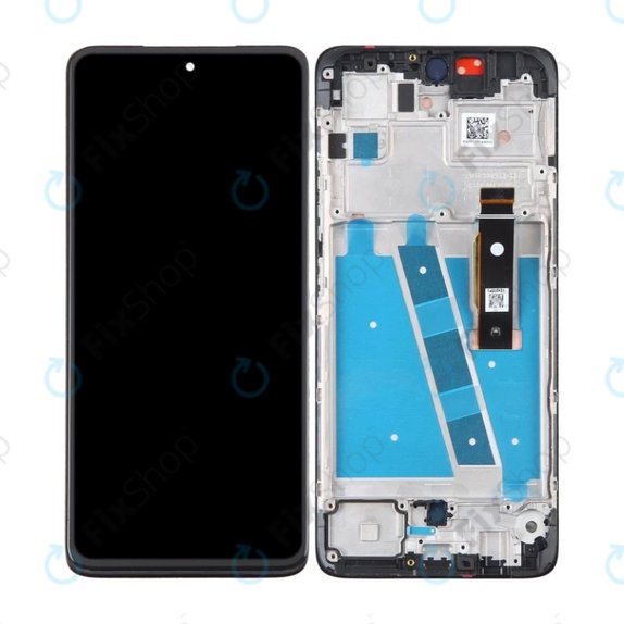 Motorola Moto G72 XT2255 - Ecran LCD + Sticlă Tactilă + Ramă (Meteorite Gray) TFT