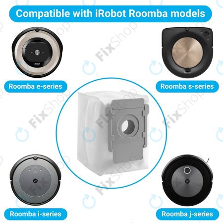 iRobot Roomba e-series, i-series, j-series, s-series - Sac de praf (3buc)