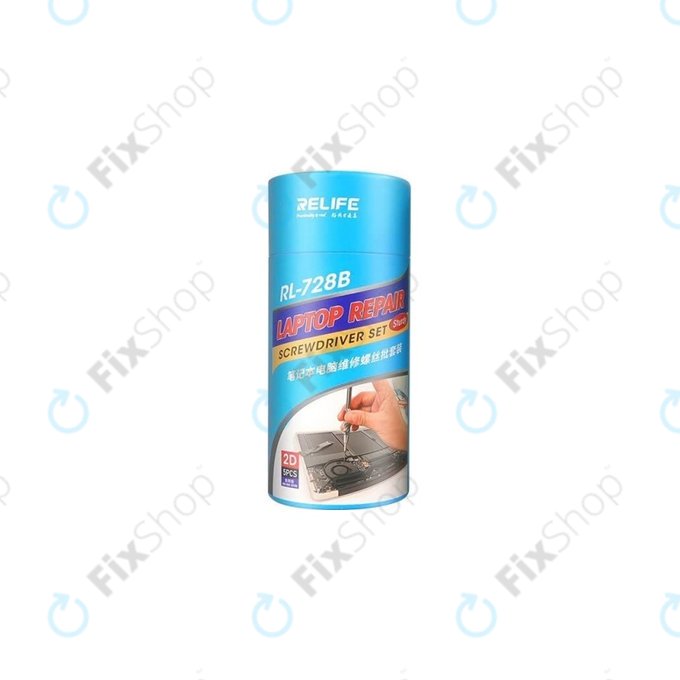 Relife RL-728B 2D - Set de Șurubelnițe Pentru Serviciul Laptop