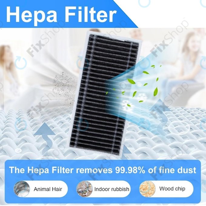 Ecovacs X8 Pro Omni, X8 Omni, T80 Omni - Filtru de praf