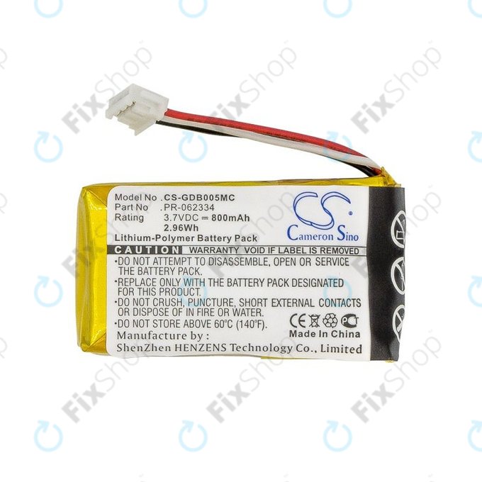 Baterie pentru GoPro Hero +, 800mAh, Li-Polymer, 3.7V, PR-062334, HQ