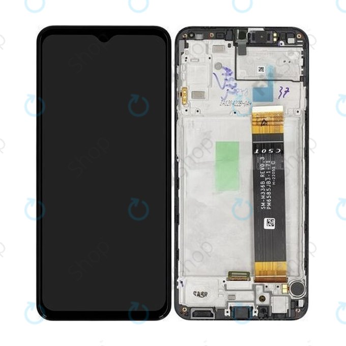 Samsung Galaxy A23 4G A235F - Ecran LCD + Sticlă Tactilă + Ramă (Black) - GH82-28563A, GH82-28657A Genuine Service Pack