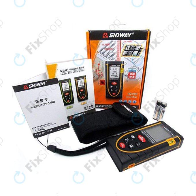 SNDWay SW-M60 - Riglă Laser de Înaltă Precizie (60 m)