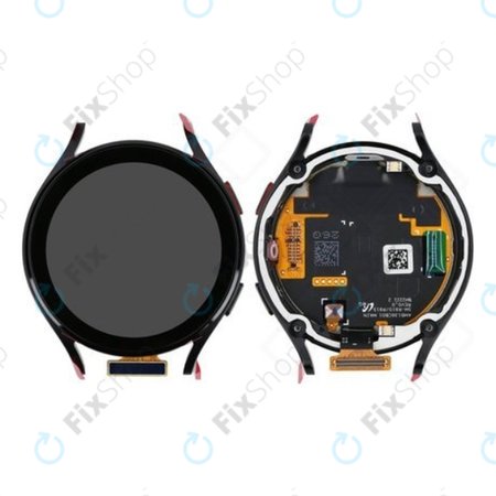 Samsung Galaxy Watch 5 44mm R915 - Ecran LCD + Sticlă tactilă + Ramă (Graphite) - GH82-30043A Genuine Service Pack