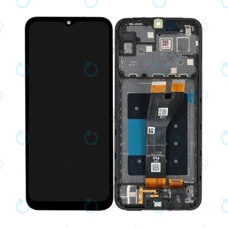 Samsung Galaxy A14 5G A146B - Ecran LCD + Sticlă Tactilă + Ramă (Black) - GH82-30658A, GH81-23315A, GH81-23640A Genuine Service Pack
