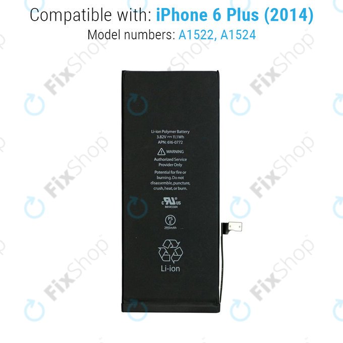Apple iPhone 6 Plus - Baterie 2915mAh