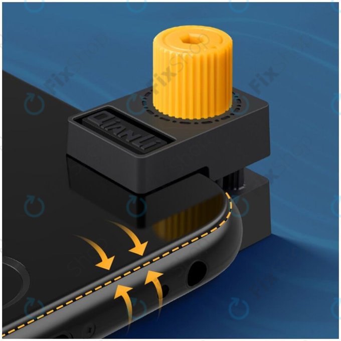 QianLi iClamp 2.0 - Clemă din Plastic cu Umplutură din Cauciuc - Span 12mm (4buc)