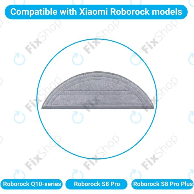 Mop, 2 buc. pentru Xiaomi Roborock Q10-series, S8 Pro, S8 Pro Plus