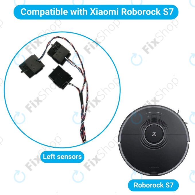 Xiaomi Roborock S7 - Senzori de cădere (Stânga)