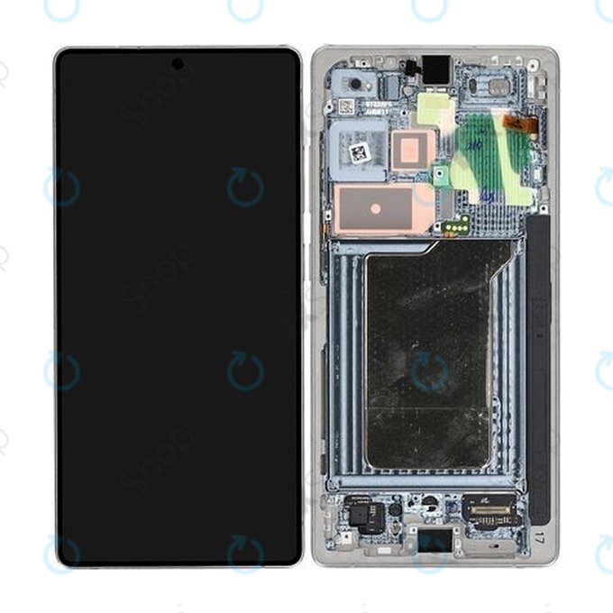 Samsung Galaxy S25 Ultra - Ecran LCD + Sticlă Tactilă + Ramă (Titanium Silver) - GH82-36387A Genuine Service Pack