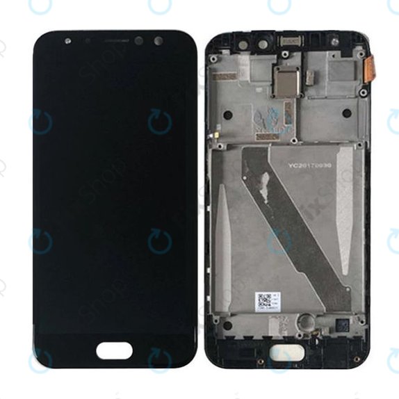 Asus Zenfone 4 Selfie Pro ZD552KL - Ecran LCD + Sticlă Tactilă + Ramă (Deepsea Black) - 90AZ01M7-R20010, 90AZ01M7-R20011 Genuine Service Pack