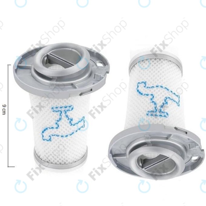 Filtru de praf ZR009006, 2 buc. pentru Rowenta X-Force, X-Pert, X-Combo