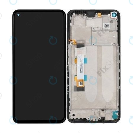 Xiaomi Redmi Note 9T 5G - Ecran LCD + Sticlă Tactilă + Ramă (Nightfall Black) - 5600030J2200 Genuine Service Pack