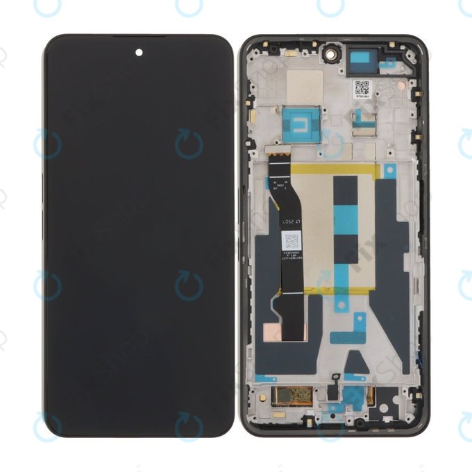 Nothing Phone (3a) Pro - Ecran LCD + Sticlă Tactilă + Ramă (Black) OLED