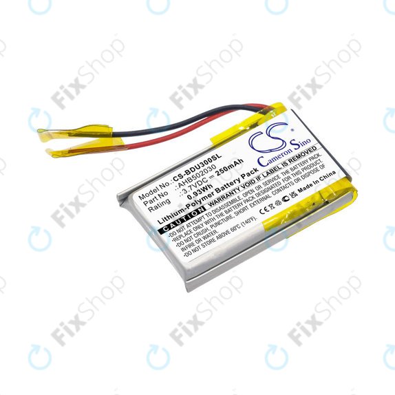 Baterie pentru Bosch Bdu3xx, Bosch Intuvia Display, 250mAh, Li-Pol, 3.7V, 502030, HQ