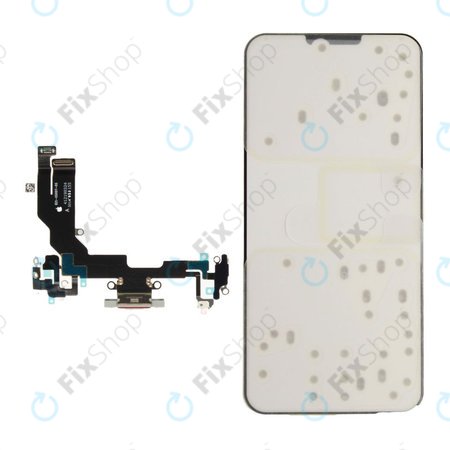 Conector de Încărcare + Cablu Flex pentru iPhone 16e | White | 923-12010 | Genuine Apple