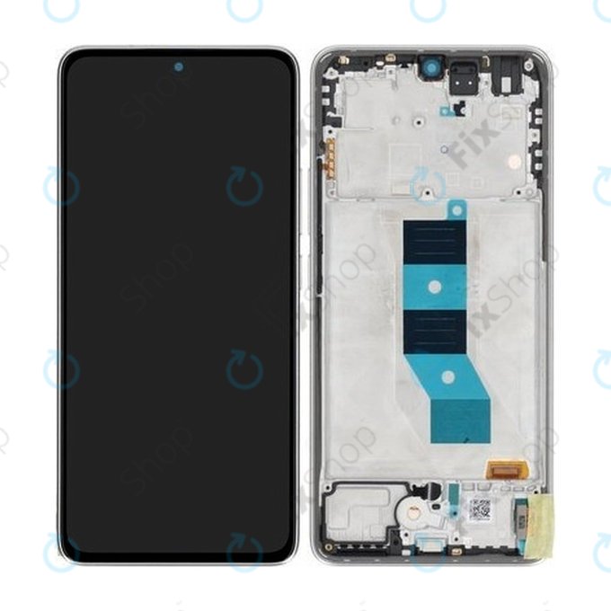 Xiaomi Poco M7 Pro 5G - Ecran LCD + Sticlă Tactilă + Ramă (Silver) - 5600070O17P00 Genuine Service Pack