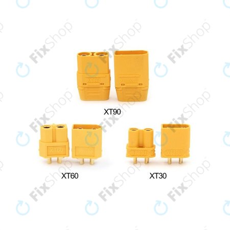 Amass - Conectori pentru baterii (XT30U + XT60 + XT90)