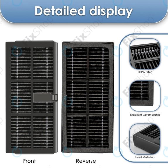 Filtru HEPA, 2 buc. pentru Xiaomi Dreame X40 Ultra, L40 Ultra, X30 Ultra, L10s Ultra Gen2, L10s Pro Ultra, Mova E30 Ultra
