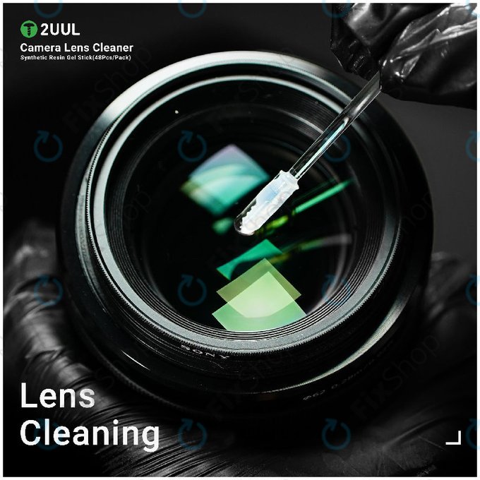 Betisoare cu gel pentru curățarea lentilelor camerei, rășină sintetică, 2UUL CL21, 48 buc/pachet