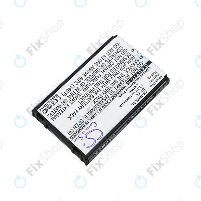 Baterie pentru Nokia 7710, 9500, E61, E62, N92, N800, 1300mAh, Li-Ion, 3.7V, BP-5L, HQ
