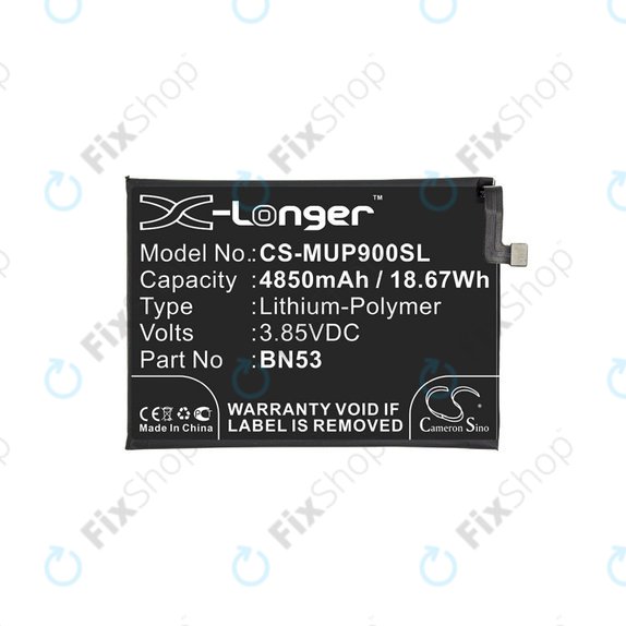 Xiaomi Redmi Note 9 Pro - Baterie BN53 4850mAh HQ